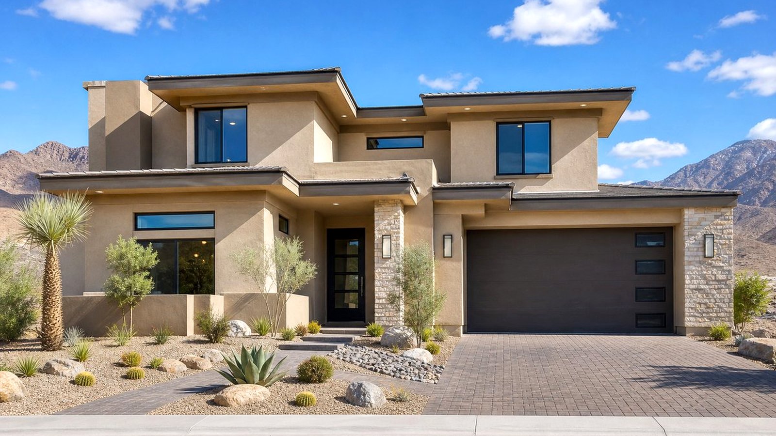 Woodside Homes planned new construction style at Skye Summit Master Plan Las Vegas