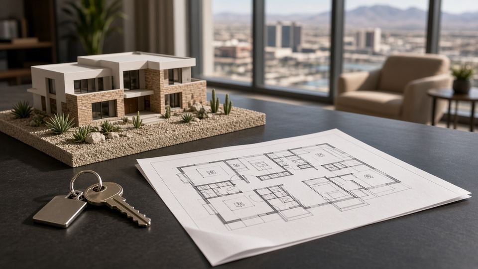 New-construction buyer process for Skye Summit Homes Las Vegas